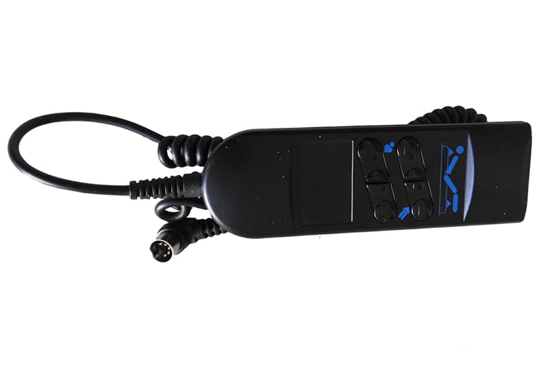 Mando con cable para somier a motor